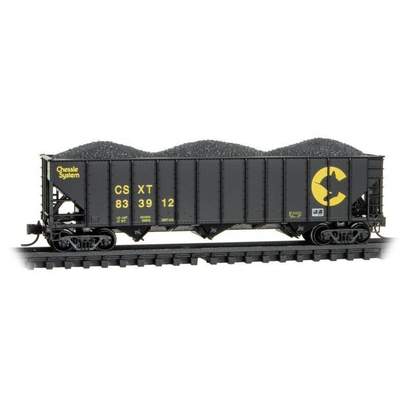 Micro-Trains 10800441 N CSXT 3-Bay Hopper #833912