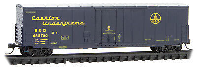 Micro-Trains 18100220 N Baltimore & Ohio 50' B-74A Plug-Door Boxcar #482760