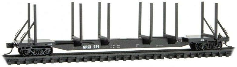Micro-Trains 11500081 N GPSX 65' 100-Ton Log Car #229