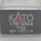 Kato 176-1204 WP/CA Zephyr F3A #801A Diesel Locomotive
