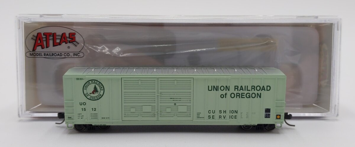 Atlas 50005265 N Union Railroad of Oregon FMC 5077 Double Door Box Car #1512