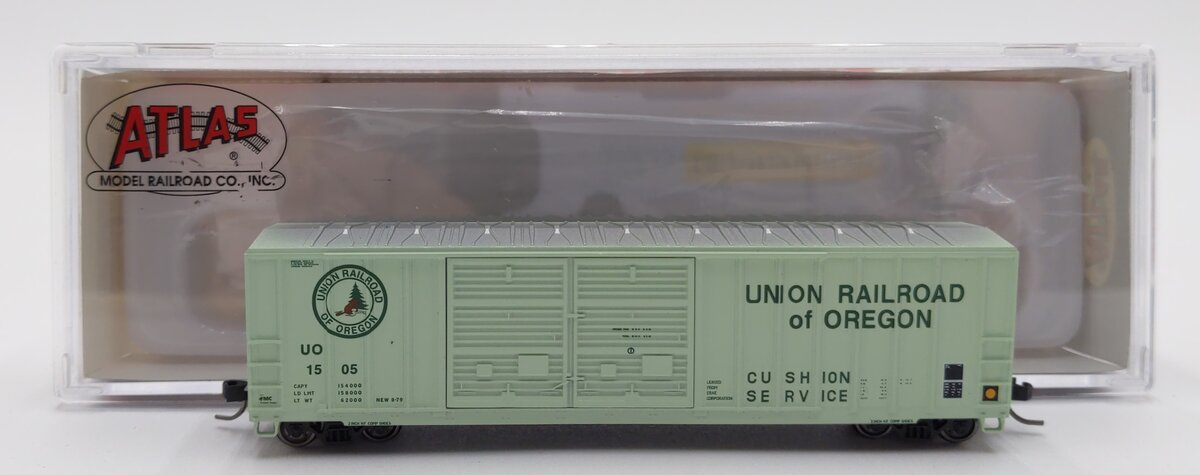 Atlas 50005263 N Union Railroad of Oregon FMC 5077 Double Door Box Car #1505