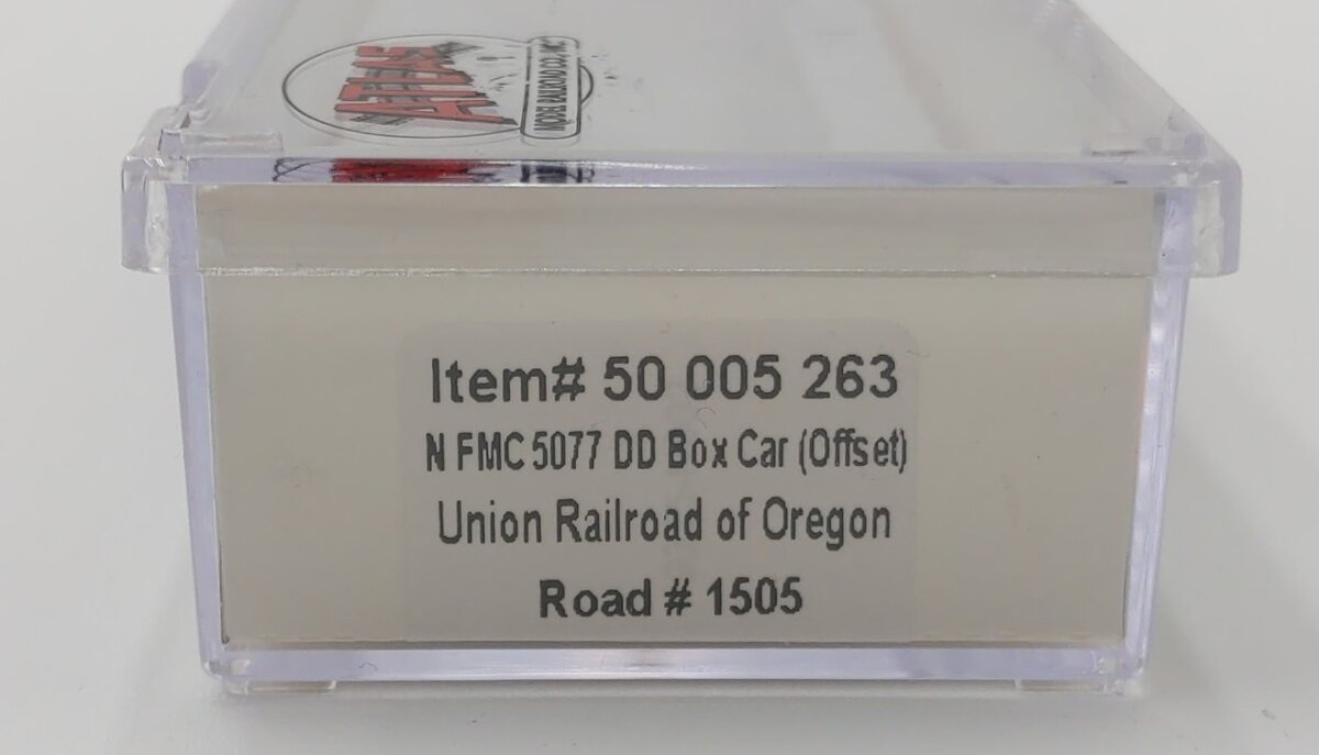 Atlas 50005263 N Union Railroad of Oregon FMC 5077 Double Door Box Car #1505