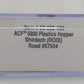 Atlas 50005409 N Shintech ROIX ACF 5800 Centerflow Plastics Hopper Car #57554