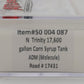Atlas 50004087 N ADM (Molecule) 17,600 Trinity Corn Syrup Tank Car #17431