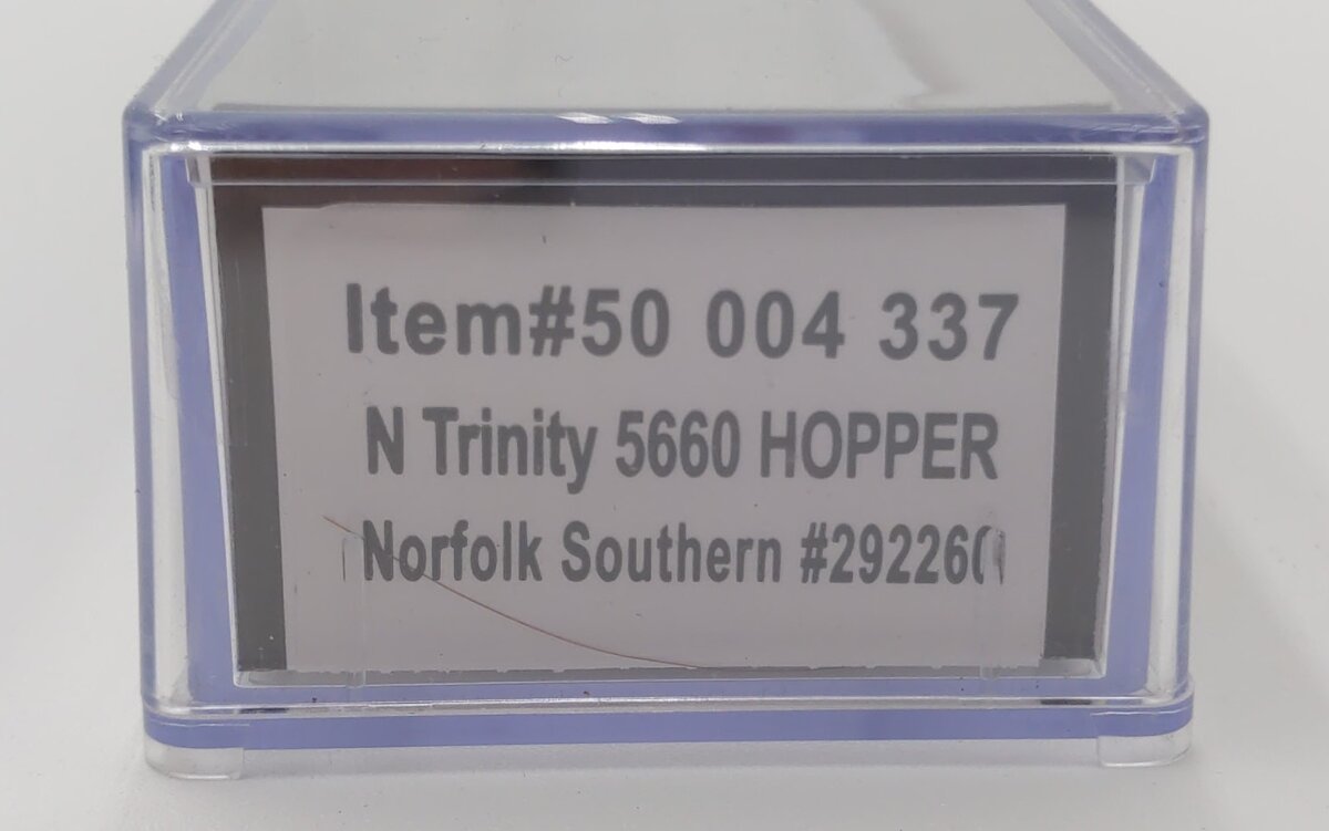 Atlas 50004337 N Norfolk Southern Trinity Covered Hopper #292260
