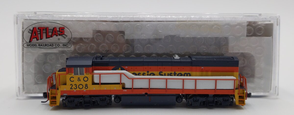 Atlas 40000652 N Chesapeake & Ohio U23B Diesel Locomotive #2308