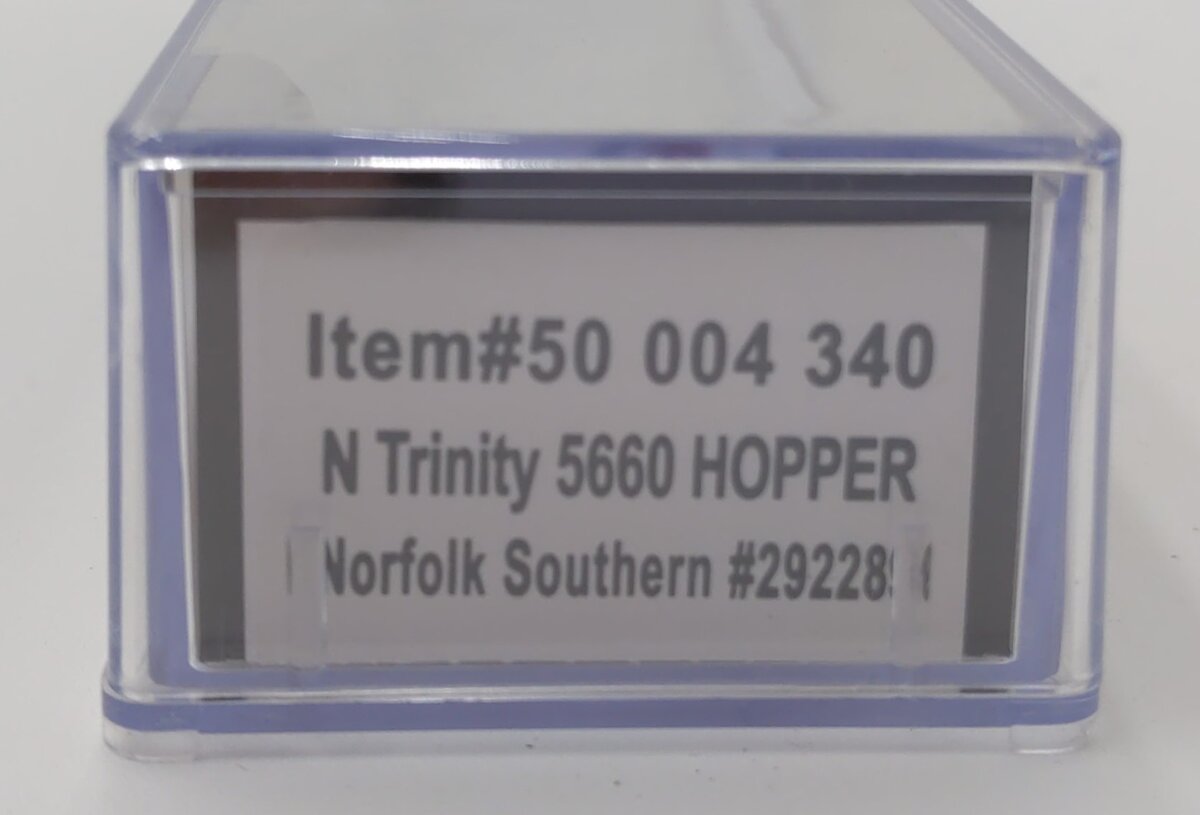 Atlas 50004340 N Norfolk Southern Trinity Covered Hopper #292289