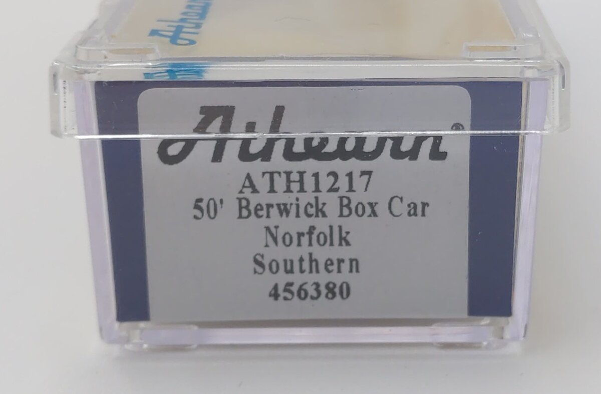 Athearn 1217 N Norfolk Southern 50'' Berwick Boxcar #456380