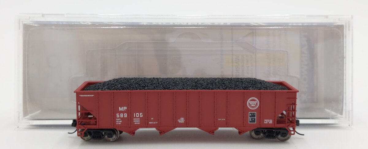 Trainworx Inc 2403-40 N Mo-Pac 100T Quad Hopper #589105 LN/Box