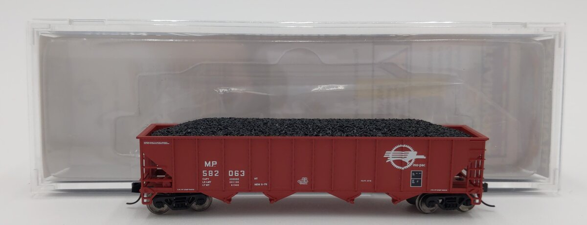 Trainworx Inc 2403-44 N Mo-Pac 100T Quad Hopper Car #582063 NIB