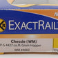 ExactRail EN-53016-1 N WM/Chessie System PS2CD 4427 Covered Hopper #4662