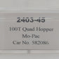 Trainworx Inc 2403-45 N Quad Hopper Mo-Pac #582086 LN/Box
