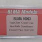 BLMA Models 10093 N Norfolk Southern Top Gon Coal Car #39128