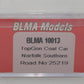 BLMA Models 10013 N Norfolk Southern Top Gon Coal Car #25219