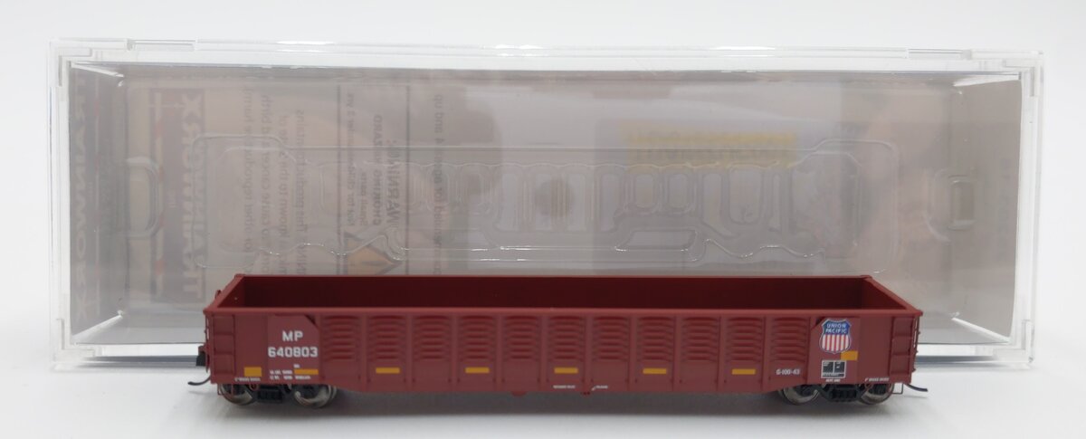 Trainworx Inc 25203-16 N Missouri Pacific 52' 6" Corrugated Gondola Car #640803