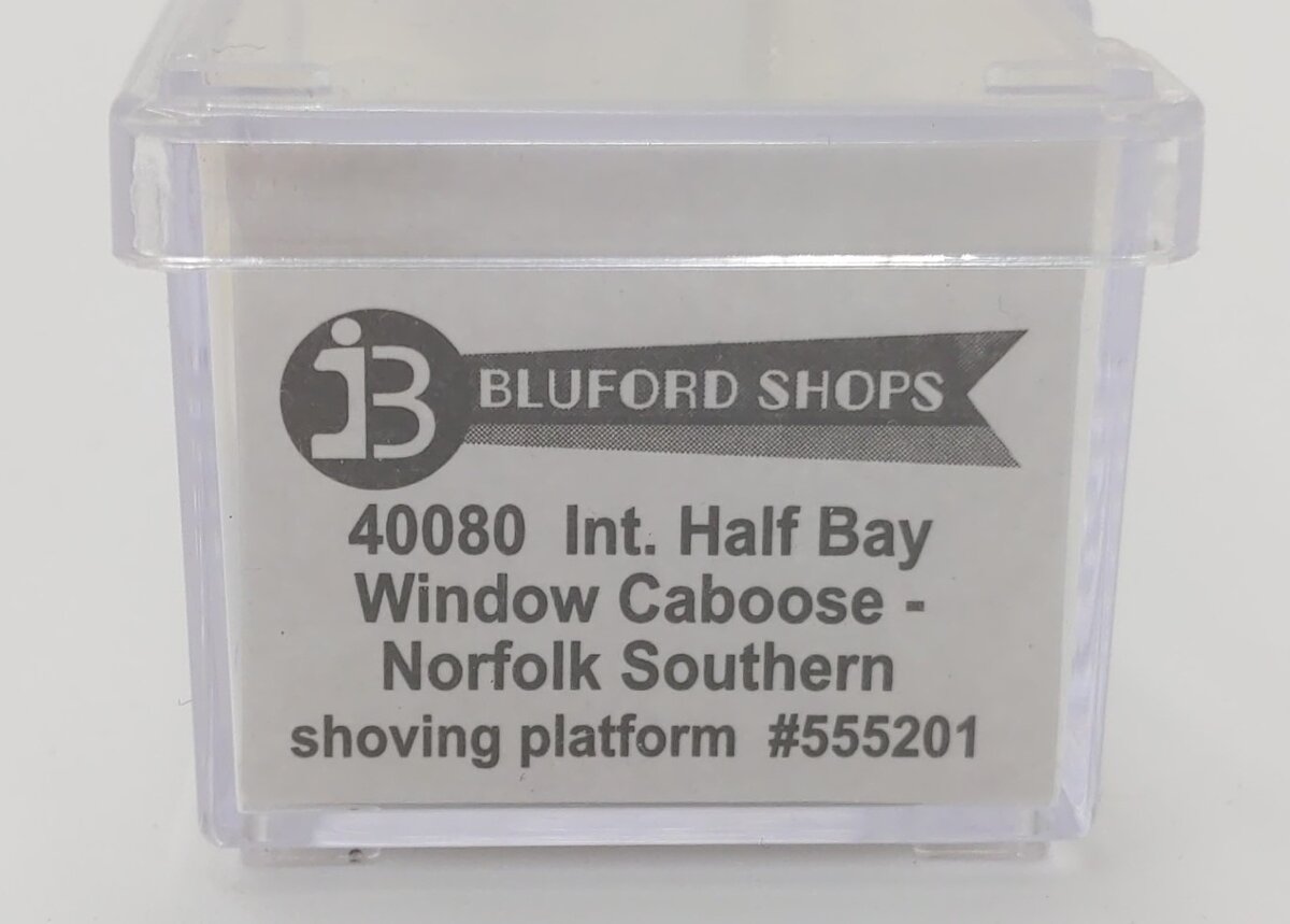 Bluford Shops 40080 N Norfolk Southern Half Bay Window Caboose #555201