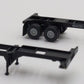 JTC Model Trains 142003 N Mitsui O.S.K. 40' Chassis Container (Pack of 2)