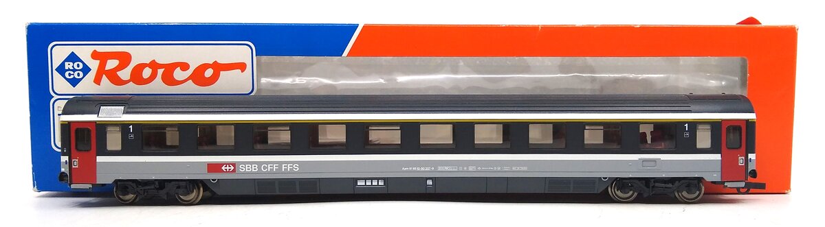 Roco 44771.1.1 HO Scale SBB Passenger Car LN/Box