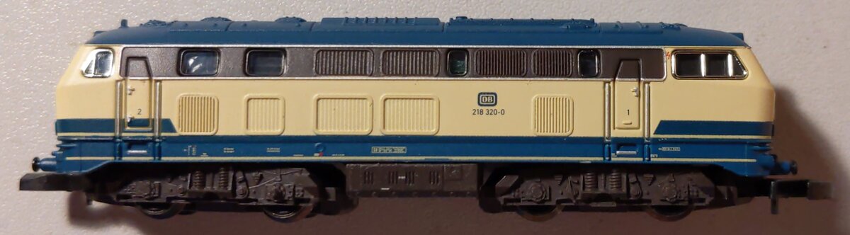 Marklin 88786 Z German Federal Railroad DB Class 218 Diesel Locomotive
