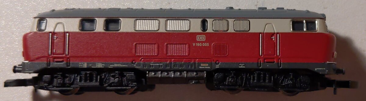 Marklin 88785 Z DB Class V 160 Lollo General-Purpose Diesel Locomotive