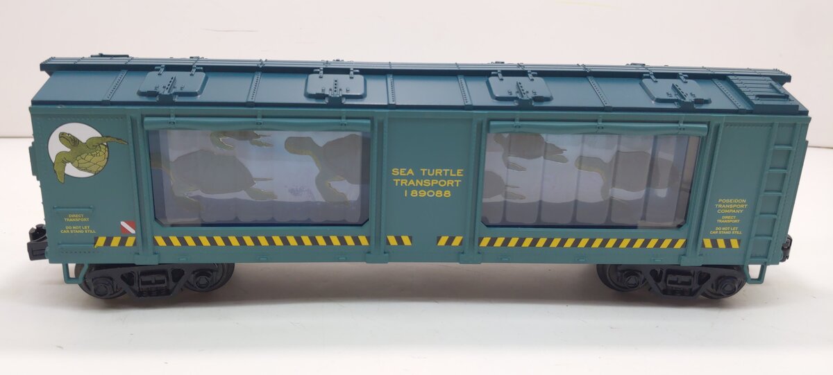 MTH 30-79208 O Sea Turtles Operating Aquarium Car