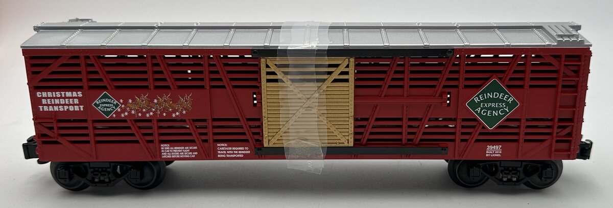 Lionel 6-39497 Christmas Reindeer Stock Car