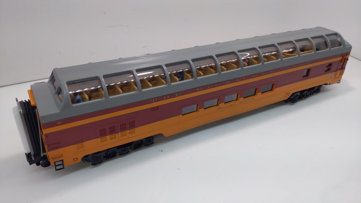 MTH 20-67284 O Milwaukee 70' Streamline Smooth Full Vista Dome