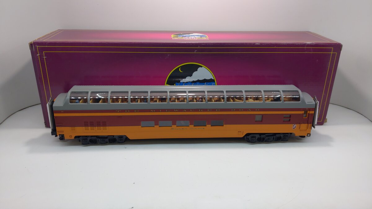 MTH 20-67284 O Milwaukee 70' Streamline Smooth Full Vista Dome