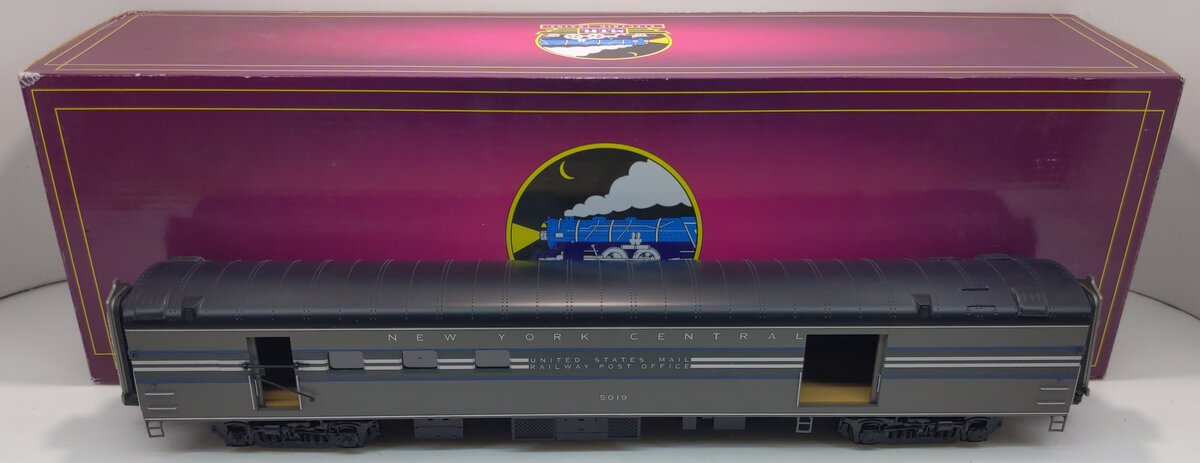 MTH 20-68236 O Gauge New York Central 70' Smooth Streamlined RPO Passenger Car