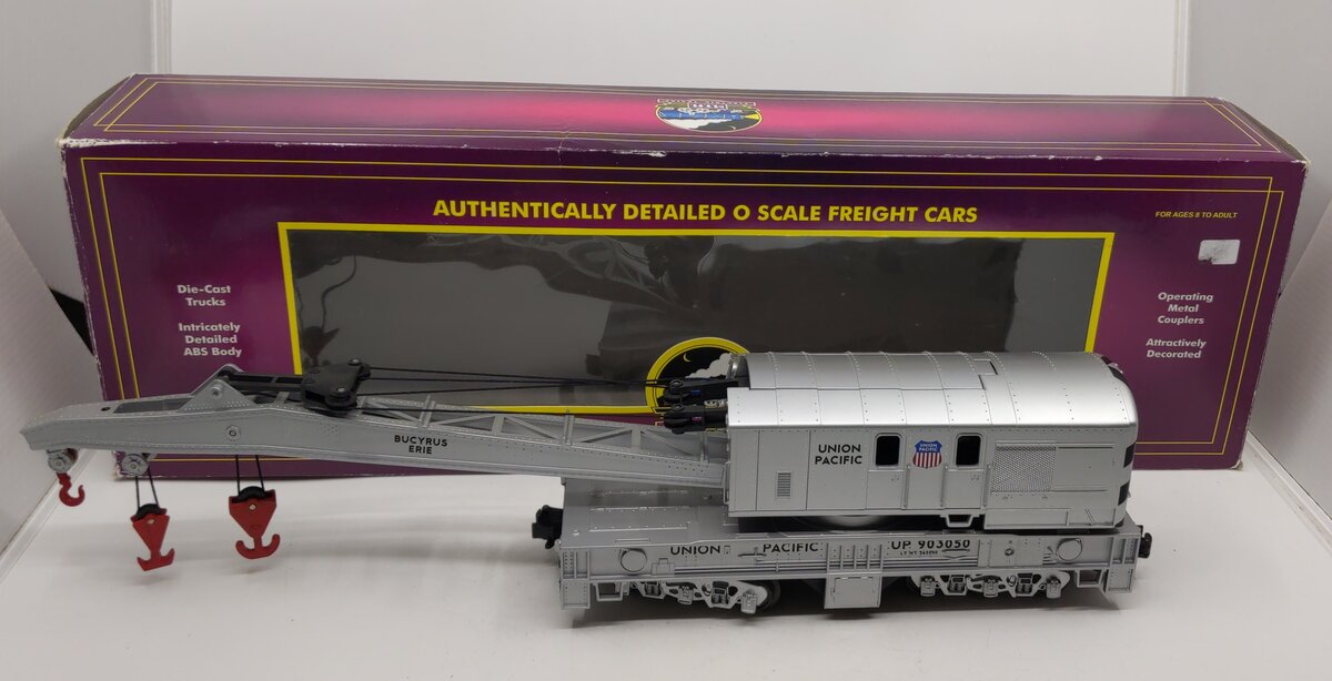 MTH 20-98284 O Union Pacific Crane Car #903050 LN/Box