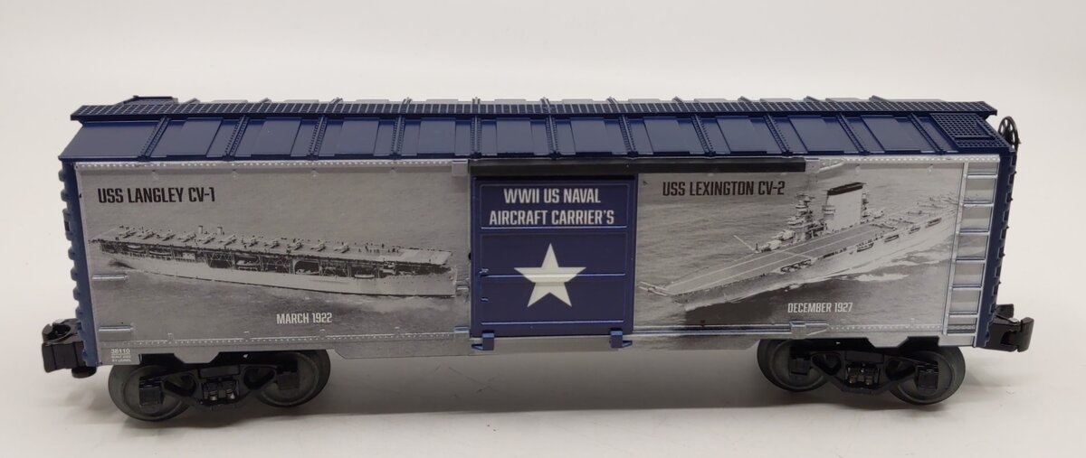 Lionel 2238110 O WWII Aircraft Carrier Boxcar