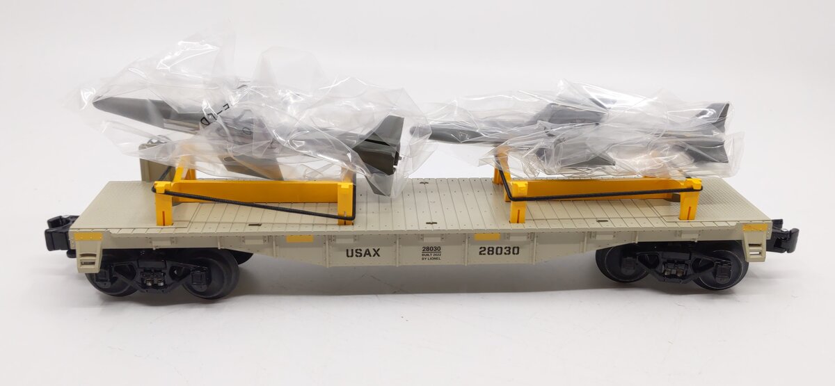 Lionel 2228030 O U.S. Army Flatcar with Missiles