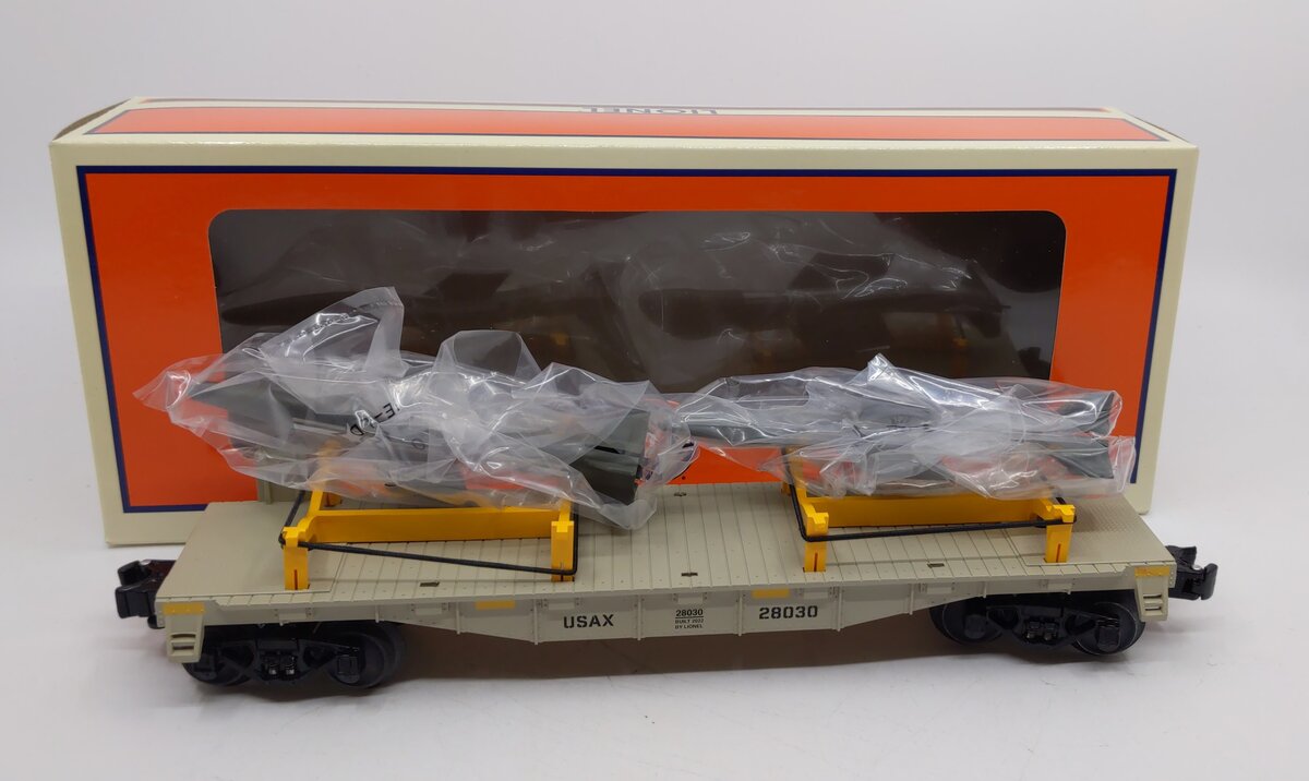 Lionel 2228030 O U.S. Army Flatcar with Missiles