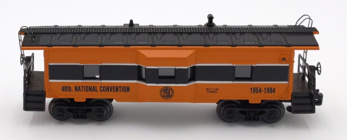 Lionel 6-52036 O Gauge TCA 40th National Convention Bay Window Caboose 1954-1994 LN/Box