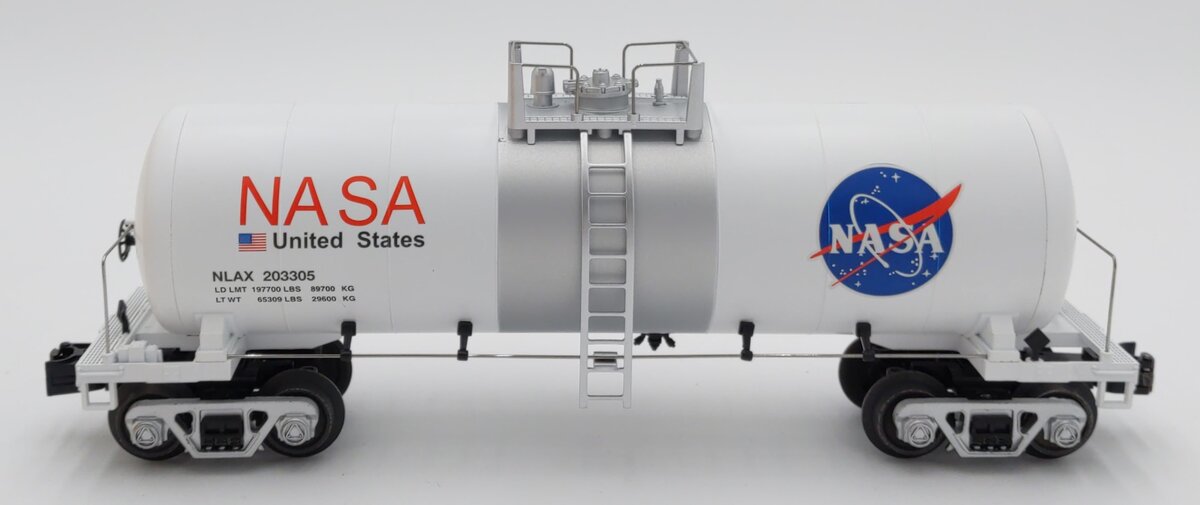 MTH 30-73590 O NASA (NALX) Modern Tank Car #203305