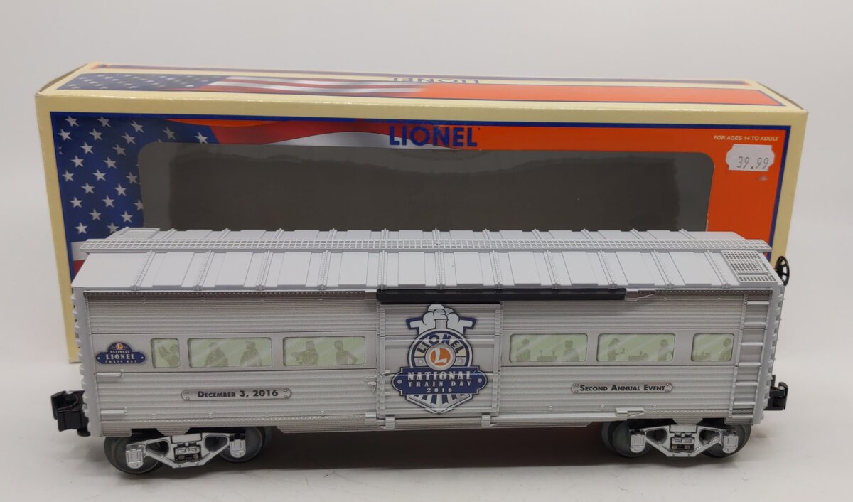 Lionel 6-83498 O Gauge 2016 National Lionel Train Day Boxcar LN/Box