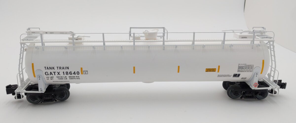 Lionel 6-85132 O Tank Train Car White #18640