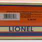Lionel 6-36797 O Gauge Operation Iraqi Freedom Minuteman Missile Car LN/Box