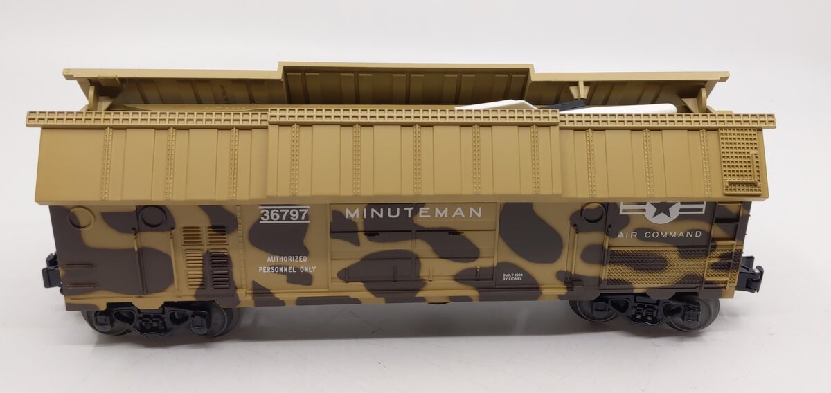 Lionel 6-36797 O Gauge Operation Iraqi Freedom Minuteman Missile Car LN/Box
