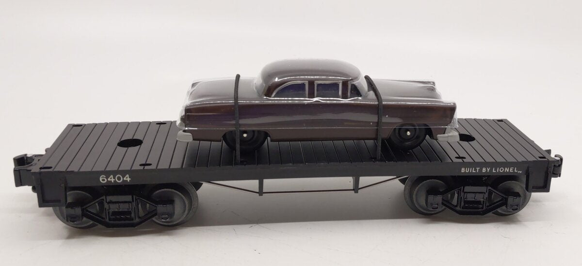 Lionel 6-39479 O PWC Flatcar with Brown Auto #6404
