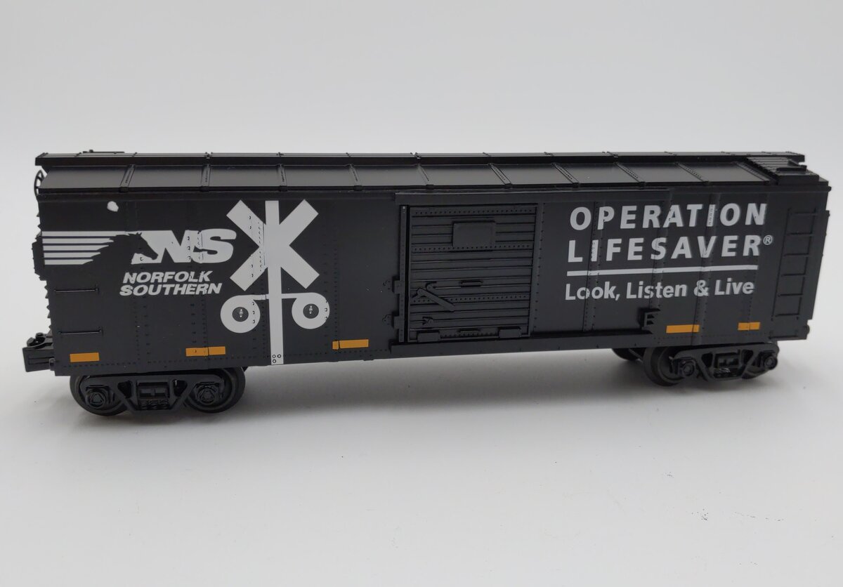 MTH 30-71025 O Norfolk Southern Box Car w/Blinking LEDs