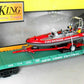 MTH 30-76540 O NYC 50' Flatcar with Rescue Boat