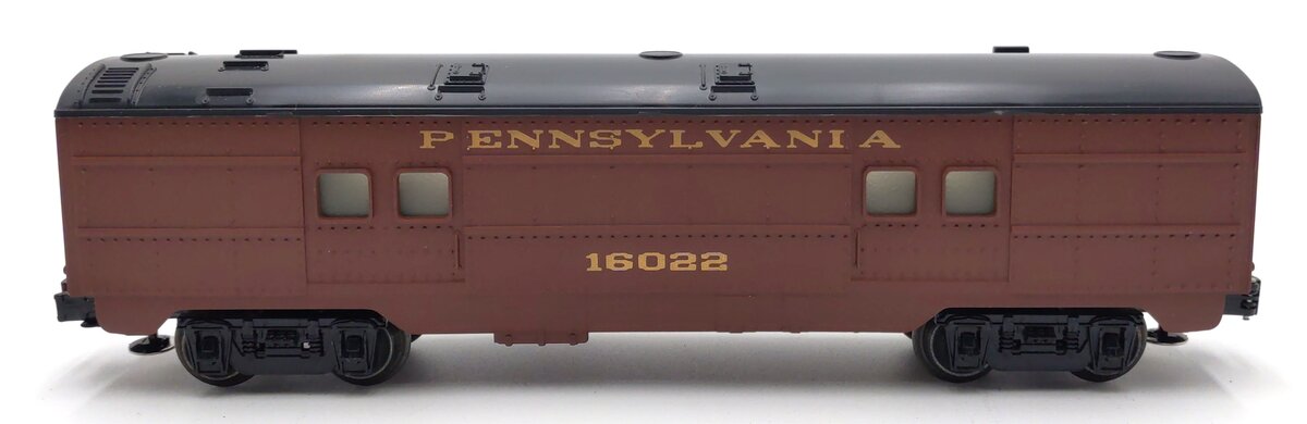 Lionel 6-16022 O Gauge Pennsylvania Lighted Baggage Car LN/Box