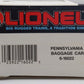 Lionel 6-16022 O Gauge Pennsylvania Lighted Baggage Car LN/Box