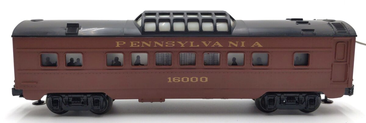 Lionel 6-16000 O Gauge Pennsylvania Tuscan Vista Dome Car #16000 NIB