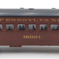 Lionel 6-16001 O Gauge Pennsylvania Passenger Car NIB