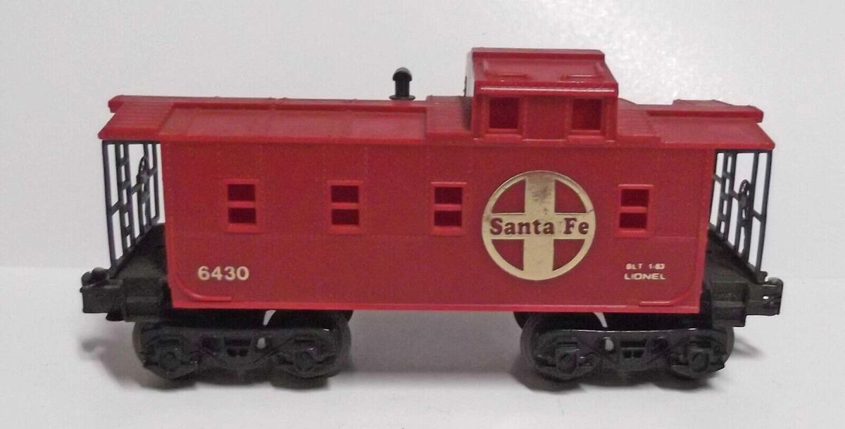 Lionel 6-6430 O Gauge Santa Fe Red Caboose EX/Box
