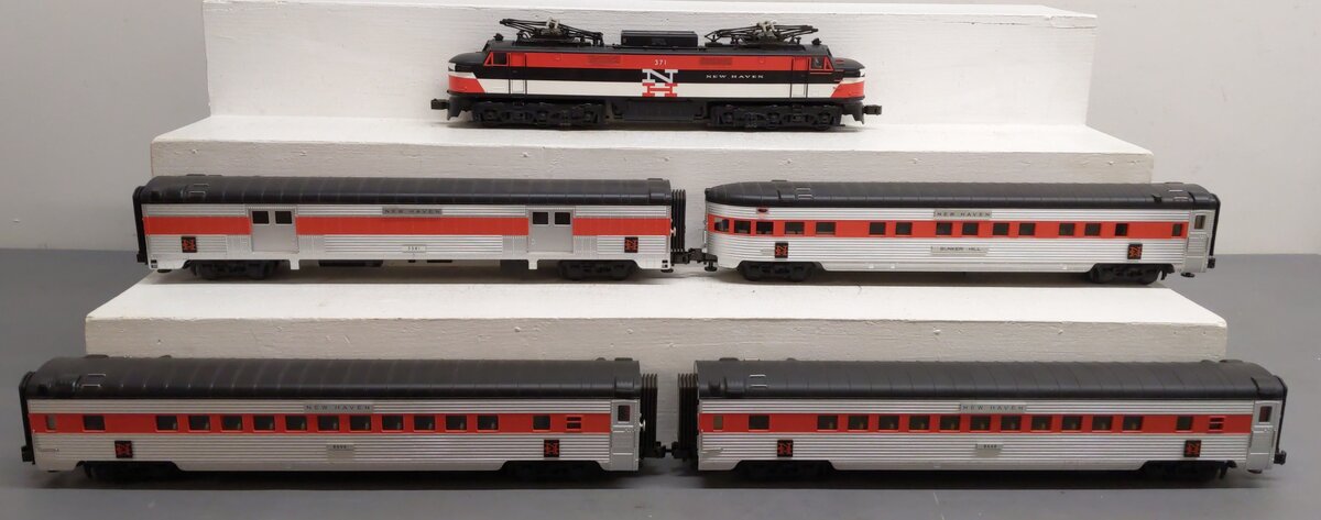 MTH 20-2197-1 O Gauge New Haven EP-5 Electric Passenger Train Set w/PS1 EX/Box