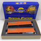 Athearn 2319 HO Scale Tropicana 57'''' Reefer Car #1229 & 1242 Kit (Set of 2)